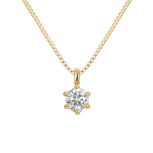 festaria bijou SOPHIA K18イエローゴールド ダイヤモンド・ピンクトルマリン ネックレス