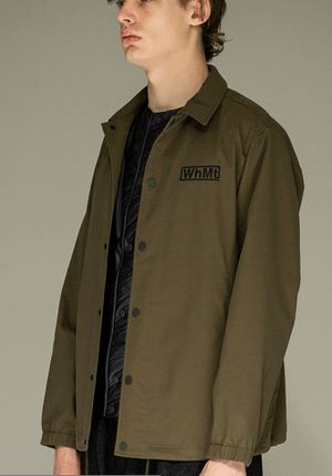 White Mountaineering WhMt ロゴプリントコーチジャケット