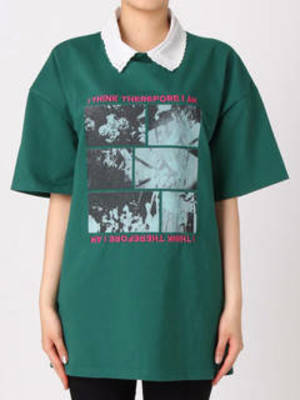 jouetie スカラップカラーBIG TEE