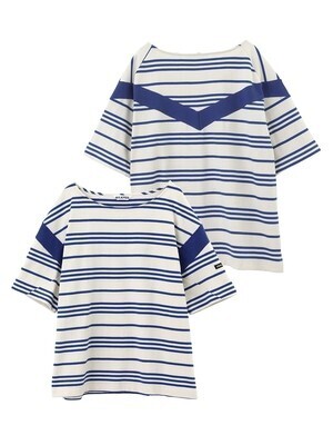MILKFED. MULTI STRIPED TOP