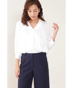 NATURAL BEAUTY タックスキッパーブラウス