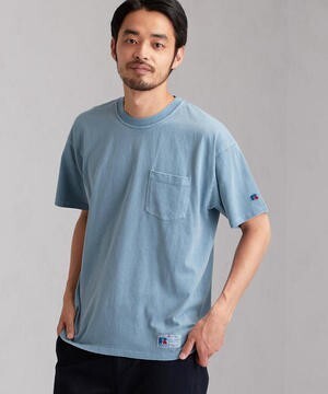 RUSSELL ATHLETIC SC RUSSELL PIG ポケット Tシャツ