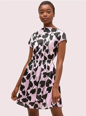 kate spade new york collection heart strings dress