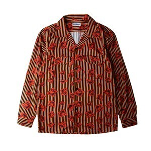 AS STANDARD Rose & Stripes Open Collar Shirts