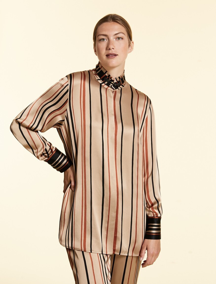 MARINA RINALDI Satin shirt