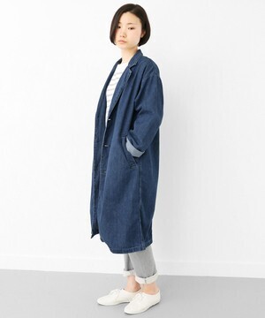 URBAN RESEARCH DOORS デニムチェスターコート