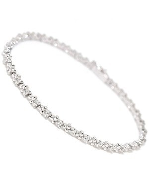 TASAKI Diamond 0.85ct Bracelet 18K K18 WG White Gold