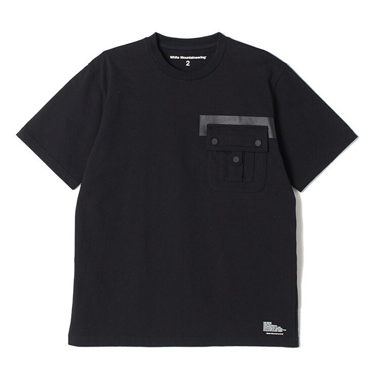 White Mountaineering BIG POCKET T-SHIRT