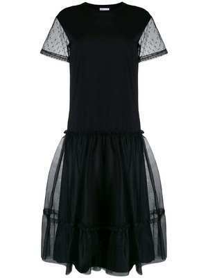 RED VALENTINO チュールディテール ドレス