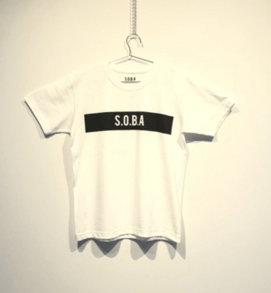 S.O.B.A 【jwtsb0002】フロントプリントTシャツ