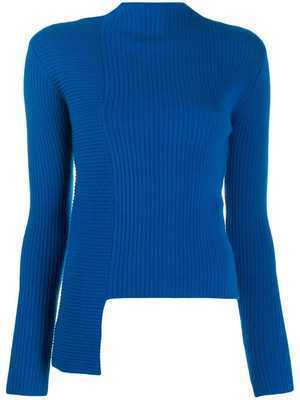 ENFOLD asymmetric hem knit top