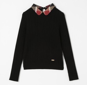 BLUE LABEL CRESTBRIDGE ウォーミーレーヨンストレッチニット