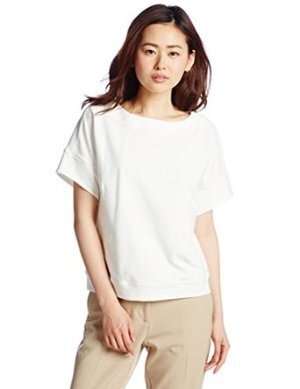 GRACE CONTINENTAL デニムジャージトップ