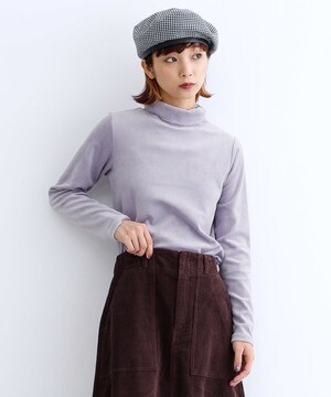 merlot ベロアタートルネック