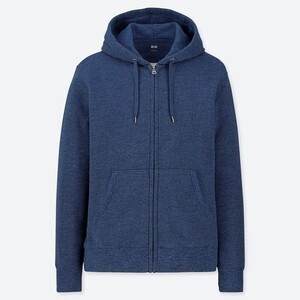 UNIQLO スウェットフルジップパーカ