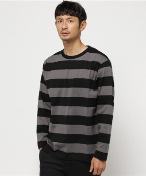 Ciaopanic シルケット天竺ボーダーロンTee