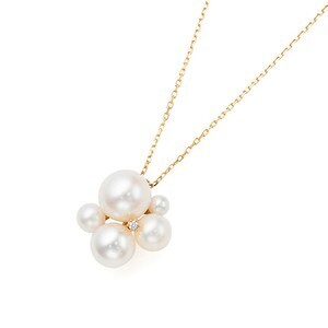 ポンテヴェキオ K10YGフレッシュウォーターパール/ダイヤモンドネックレス | Ponte Vecchio Online Shop