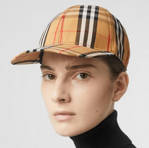 BURBERRY ヴィンテージチェック ベースボールキャップ