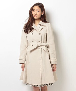 TO BE CHIC スパンコールブレードトレンチコート