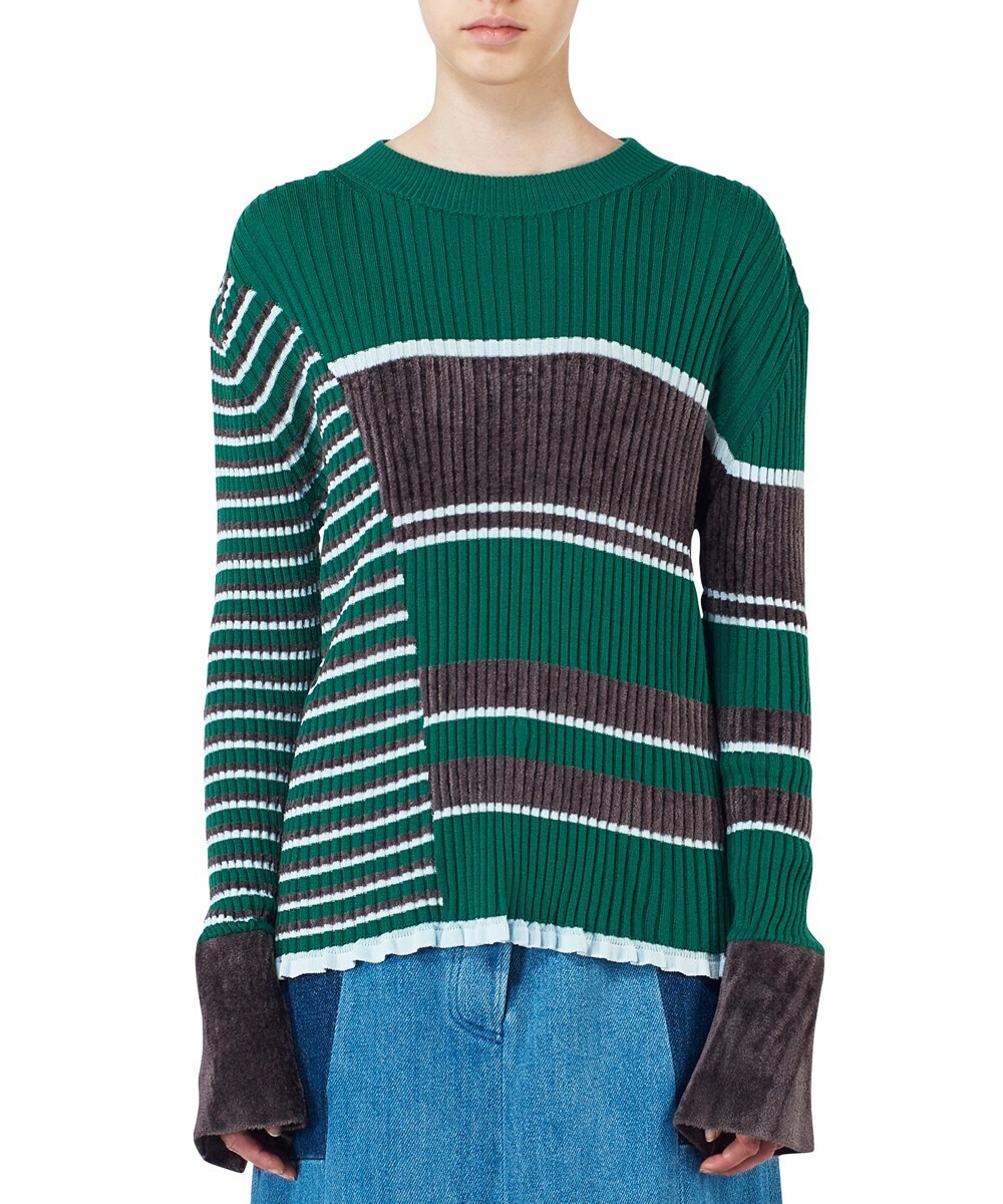 AKANE UTSUNOMIYA BORDER KNIT