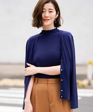 MK MICHEL KLEIN カラーニットアンサンブル