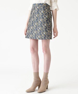 JILLSTUART ブレンダジャガードミニスカート