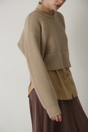 RIM.ARK 11/6- order start Back volume knit