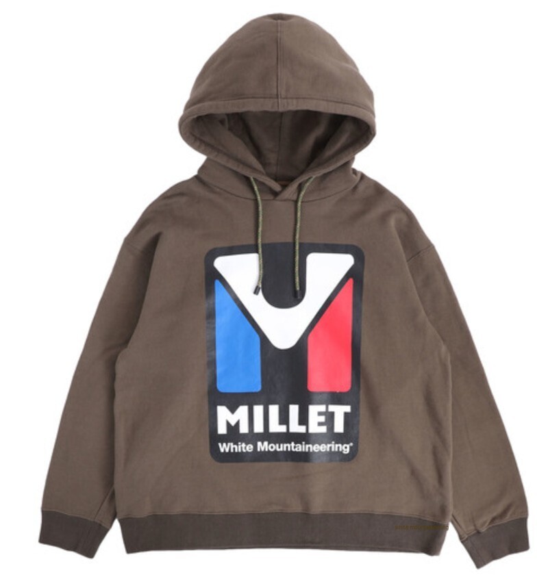 White Mountaineering MILLET x WM裏毛パーカー