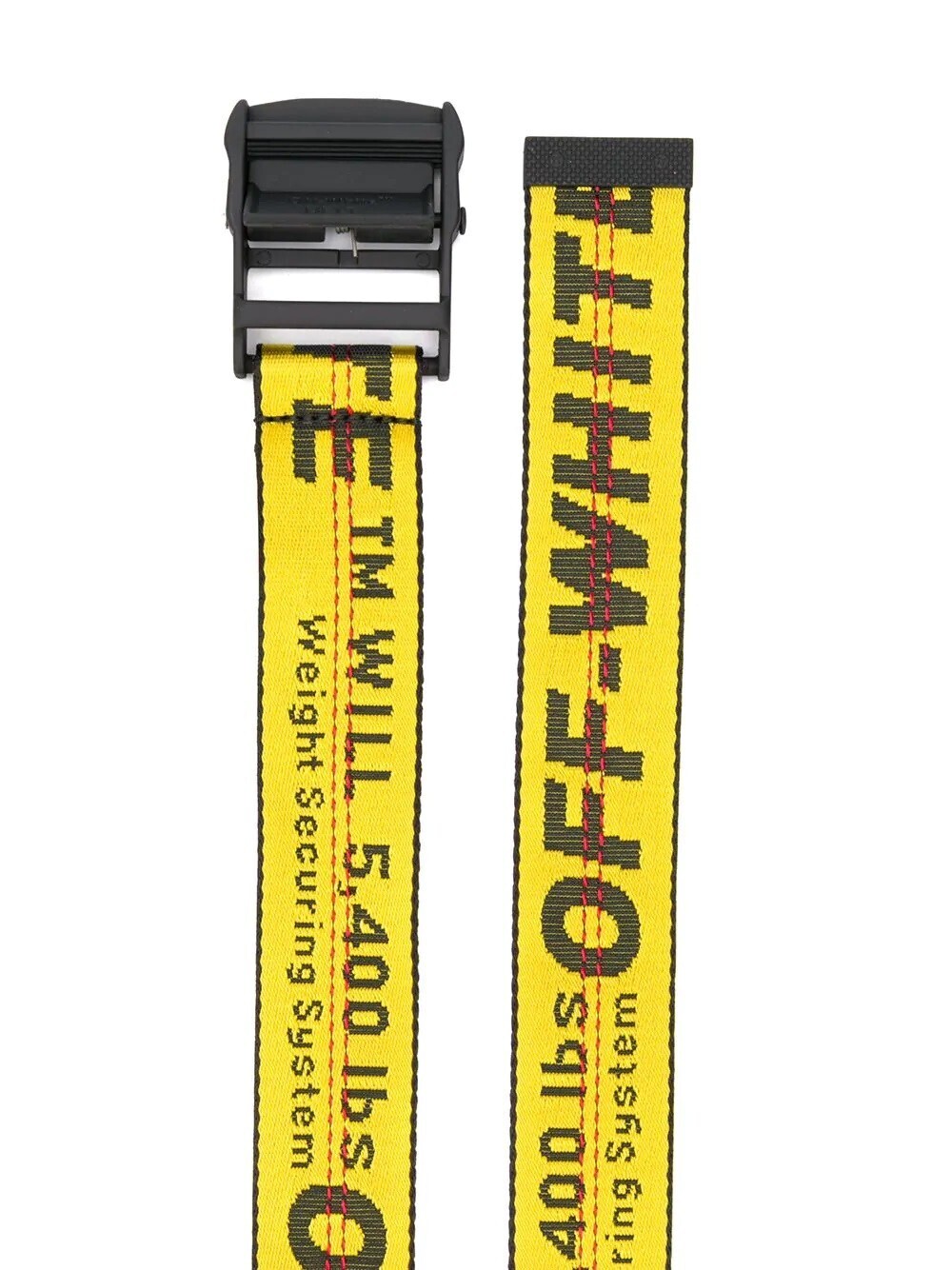 OFF-WHITE インダストリアル ロゴ ベルト