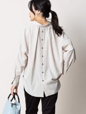 Otto pittock style pittock/【623433】/バックボタンシャツ