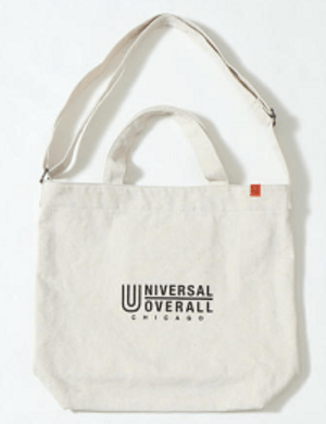 UNIVERSAL OVERALL 別注2WAYロゴトートバッグ