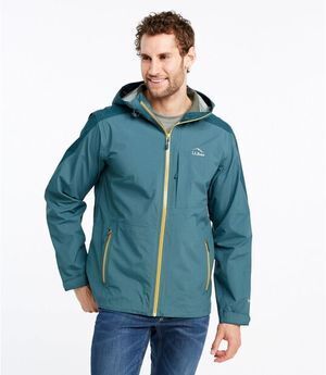 L.L.Bean メンズ TEK O2・3L ストーム・ジャケット、カラーブロック