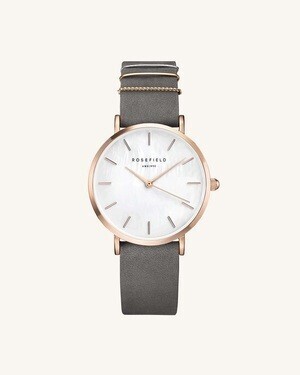 ROSEFIELD The West Village Elephant Grey Rose gold 33mm