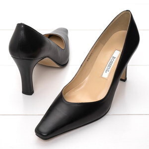 rev k shop 【ROSSINI】Vカットの8cmヒールのきれいなパンプス/ヒール8cm