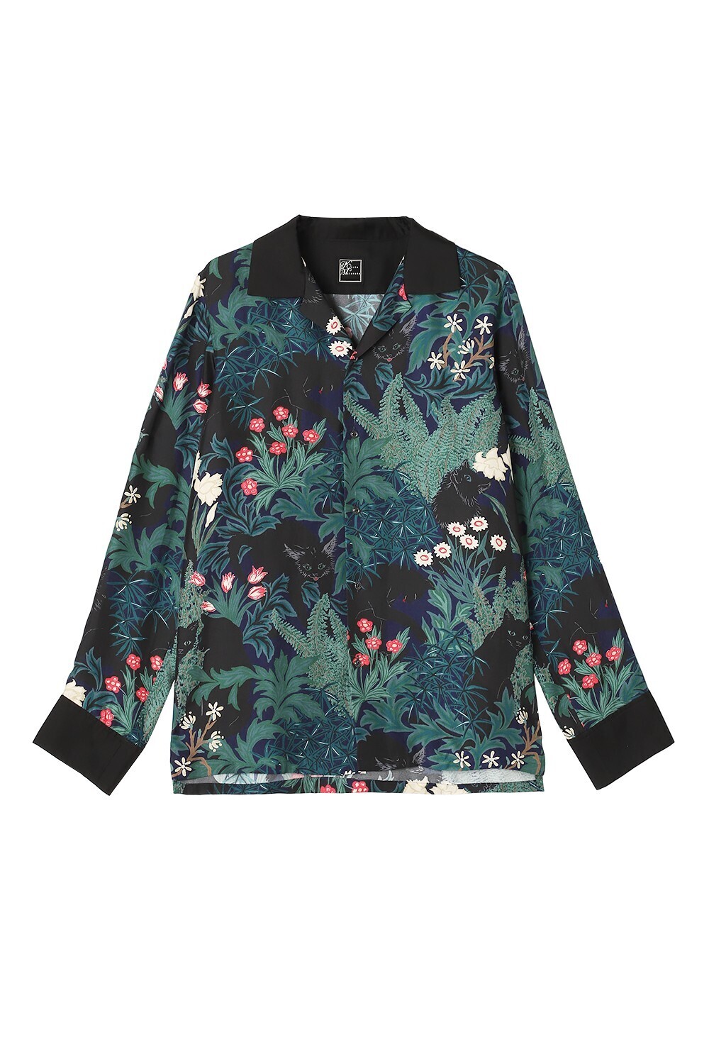 KEITA MARUYAMA Chat noir Print シャツ