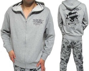 Ed Hardy スカル/ラブキル ジャージ 上下