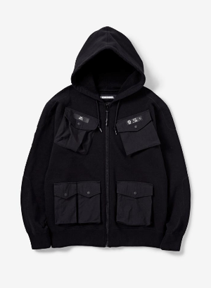 NEIGHBORHOOD MVP . ST / C-ZIP HOODED . LS