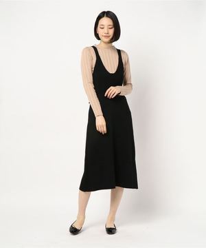 NINE ミラノリブコンビワンピース