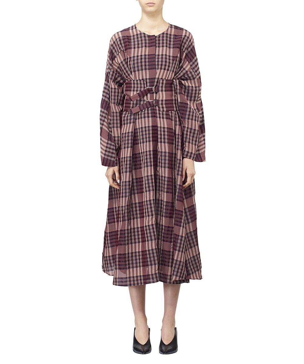 muller of yoshiokubo VENTANA COAT DRESS W BELT