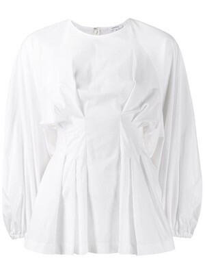 ENFOLD シャーリング トップ