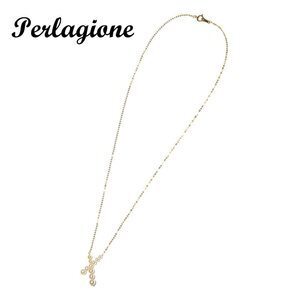 perlagione アコヤネックレス (46cm)