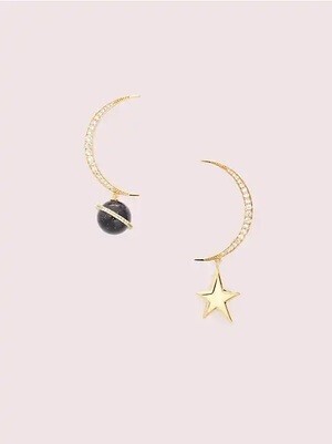 kate spade new york on the rocks asymmetrical earrings