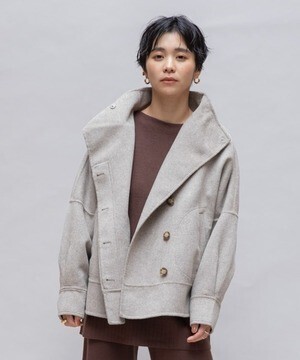 Audrey and John Wad ハンドメイド ウールブルゾン