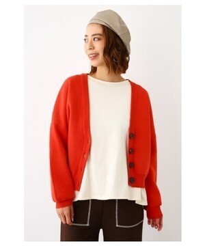 RODEO CROWNS WIDE BOWL Sweat face ニット ショート カーデ
