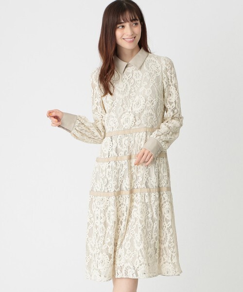 TO BE CHIC モールフラワーラッセルドレス