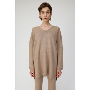 moussy COMFY LOOSE V KNIT