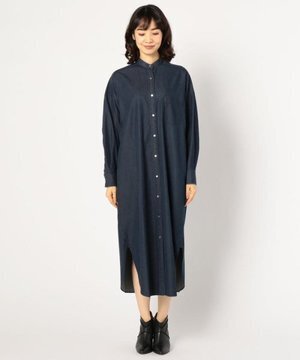 NOLLEY’S デニムシャツワンピース