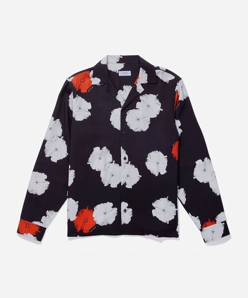 Saturdays NYC Marco Moon Flower L/S Shirt