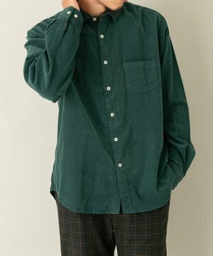 MANUAL ALPHABET CORDUROY L/F R/C SHIRTS