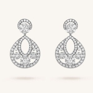 Van Cleef & Arpels スノーフレイク イヤリング、スモールモデル